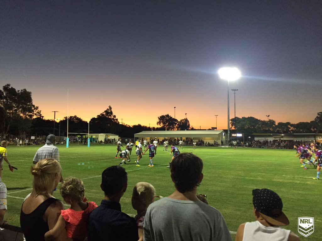 NRL's tweet photo. ❤️ footy!

#NRLAllStars #NRL https://t.co/YJGqtZl1MH
