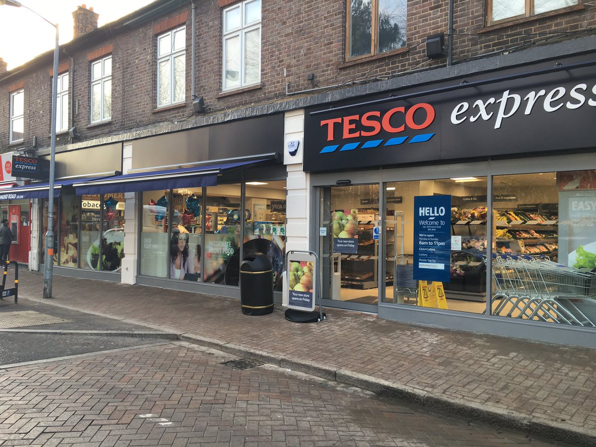 adamsibcy's tweet photo. Latest store added to the Tesco estate , Putney open for trade.
Huge well done to Mark &amp; team @adeyc36 @richardmb26 https://t.co/4kTPn6dSqt