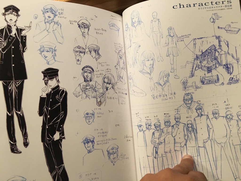 usamarus2001's tweet photo. キャラクター設定画 https://t.co/VwHTMUPs91