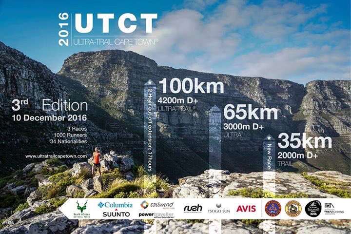 UltratrailCT's tweet photo. Big news ultra-trail fans! #UTCT2016 will be held on 10 Dec with an extended cut-off of 17 hrs #tablemountain https://t.co/XqlnzM5pqB
