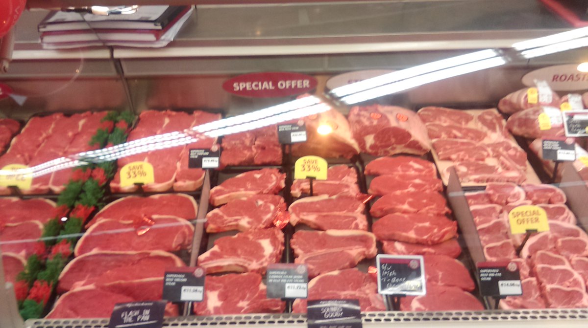 SvCorballyFresh's tweet photo. Steak Bar ready at our Butcher Counter for Valentine's Weekend.........Save 33% on all selected Steaks https://t.co/kqZUyJQRWp
