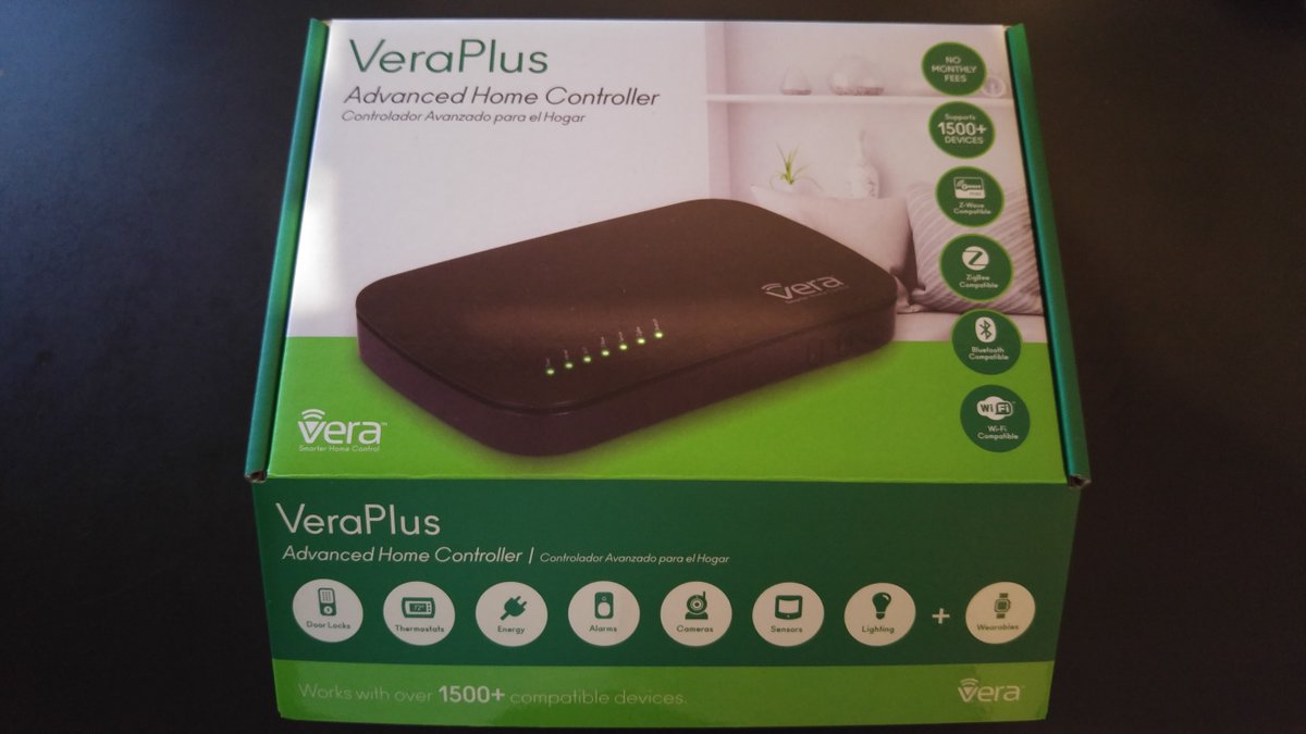 TRSmartHome's tweet photo. #VeraPlus en test :) #Zwave #ZigBee https://t.co/F94b1RtIWx