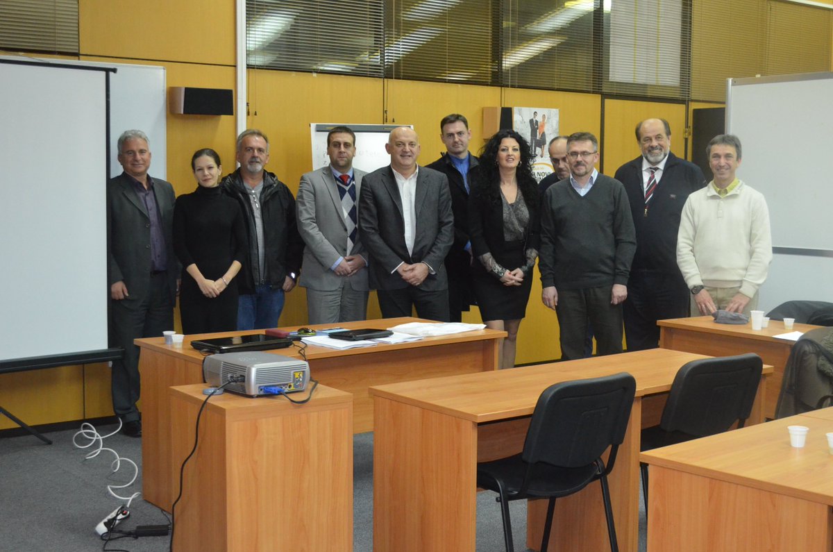 TEMPUS_BioEMIS's tweet photo. National Coordinative #Meeting at #UniversityOfKragujevac #team https://t.co/gXh3OXtShu