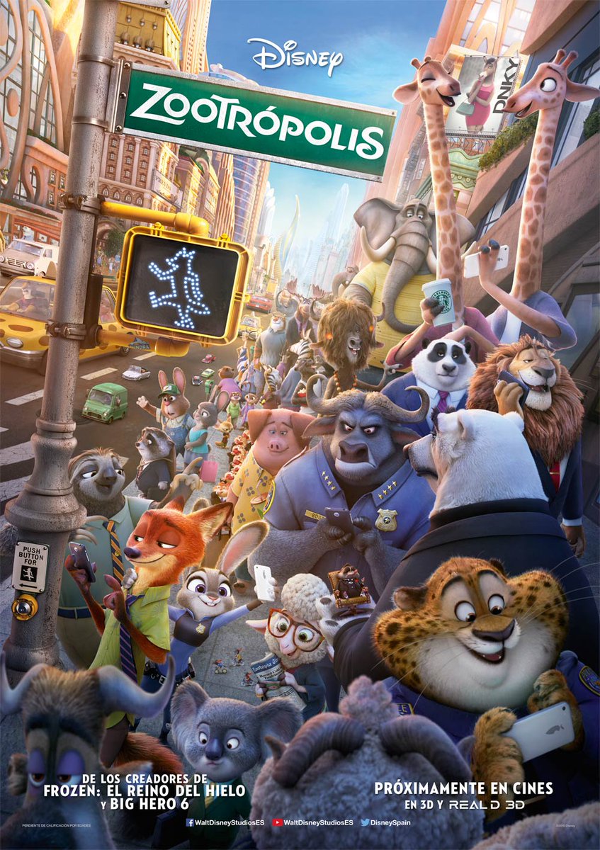 ceibarquitos's tweet photo. Hoy estrenan Zootrópolis. Una película de Disney para disfrutar en familia
https://t.co/QWDVnKcdnl https://t.co/vMdpowGWxl
