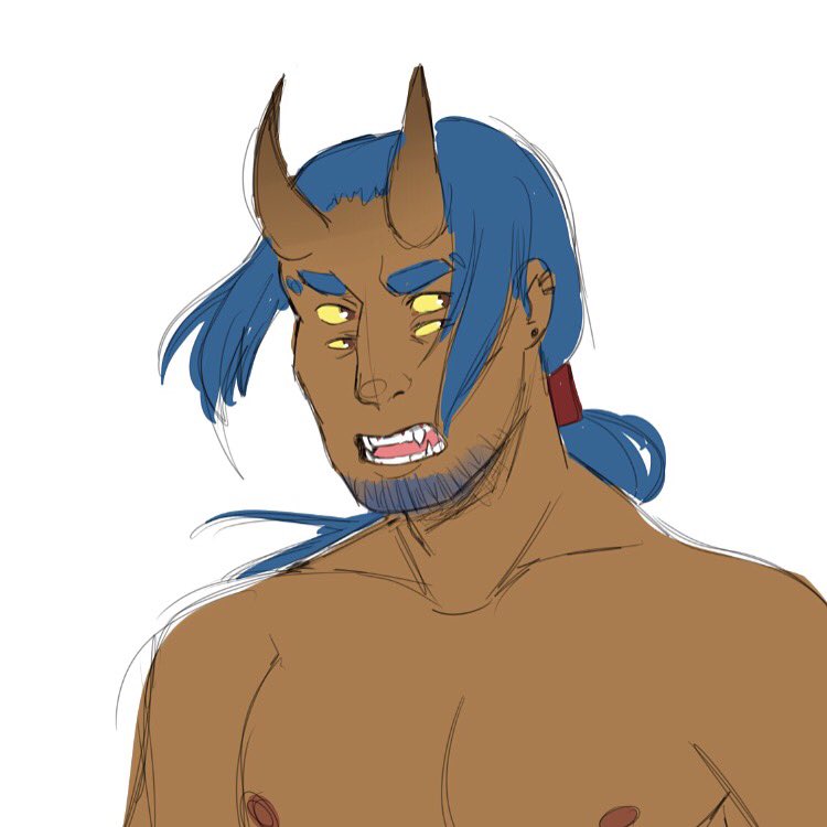 talldarkndancer's tweet photo. ((Late night doodle of my angry baby)) https://t.co/5meSDCG3ke