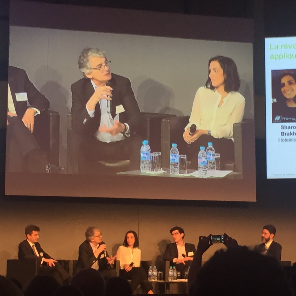 solennedevys's tweet photo. Olivier DEVYS @okkohotels et Sharon Brakha @theHotelcloud parlent révolution digitale dans l'hôtellerie #inextenso https://t.co/8EzXz9bBnh