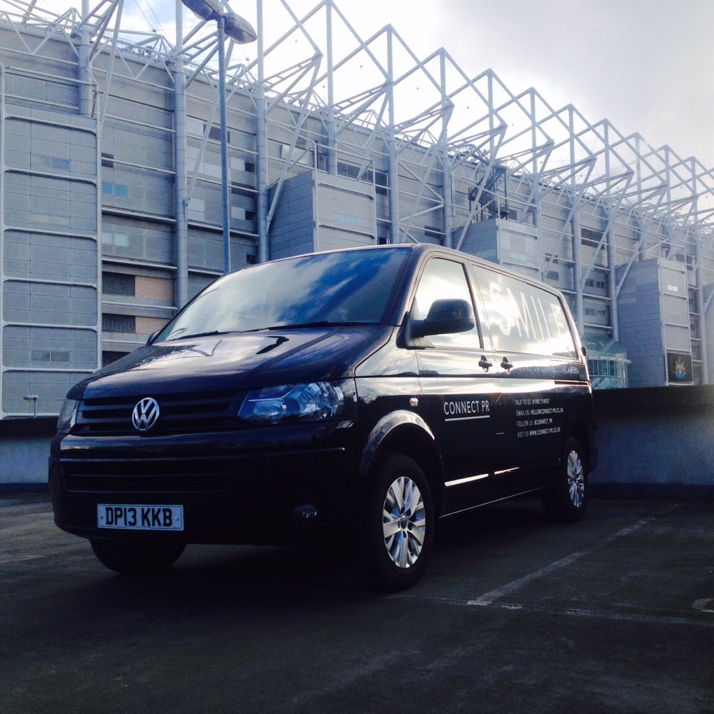 8848agency's tweet photo. #ConnectOnCamera stopped off at St James' Park this morning @NUFC https://t.co/ZaBu52VrwA