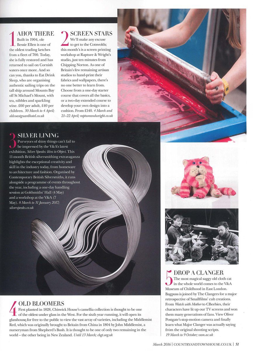 Purveyors of shiny things! Discover <a href="/CBsilversmiths/">British Silversmiths</a>'s #SilverSpeaks: Idea to Object at <a href="/V_and_A/">V&A</a> via <a href="/CountryandTown/">Country and Town House</a>