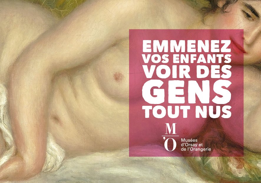 MuseeOrsay's tweet photo. La campagne Jeune Public des @MuseeOrsay et @MuseeOrangerie par l'agence #MadameBovary remporte un #TOPCOM d'or 2016 https://t.co/oRicnX2rvW