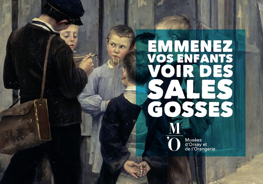 MuseeOrsay's tweet photo. La campagne Jeune Public des @MuseeOrsay et @MuseeOrangerie par l'agence #MadameBovary remporte un #TOPCOM d'or 2016 https://t.co/oRicnX2rvW