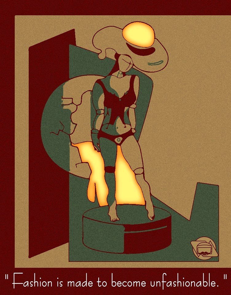 T_of_Dig's tweet photo. #art and #fashion, draft version. But good enough to enjoy @UKFASHIONHUB think about the #Eggdress https://t.co/Mb4rHcfz5w