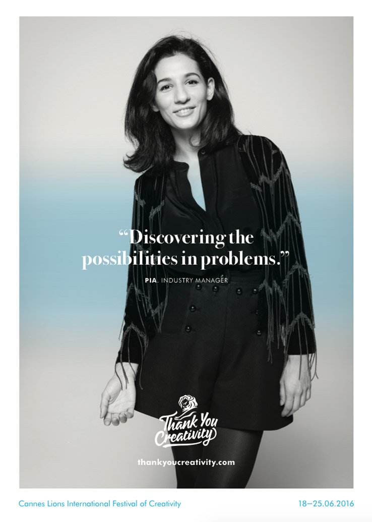 CannesPalais's tweet image. Les @Cannes_Lions disent merci à la créativité av la nouvelle campagne Thank you creativity bit.ly/1KHc5EL