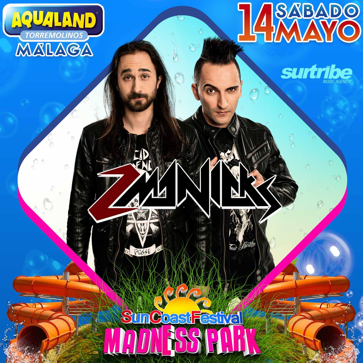 SunCoastFest's tweet photo. Presentamos a @2Maniaks para el #MadnessPark 
Abonos a 32€+GD hasta el Miércoles-> https://t.co/GPbk9I9ePM
#SCF16 https://t.co/5pvyrweqat