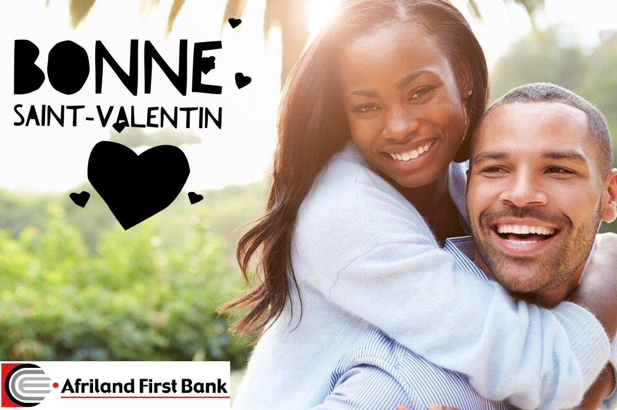 "Là où on s'aime, il ne fait jamais nuit"Ns vs souhaitons une Bonne St-Valentin à tous! #afriland #stvalentin #amour