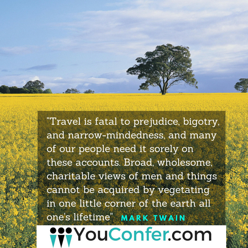 YouConfer's tweet photo. Mark Twain #travel #motivation #seetheworld #youconfer https://t.co/eI5rnMK0dB