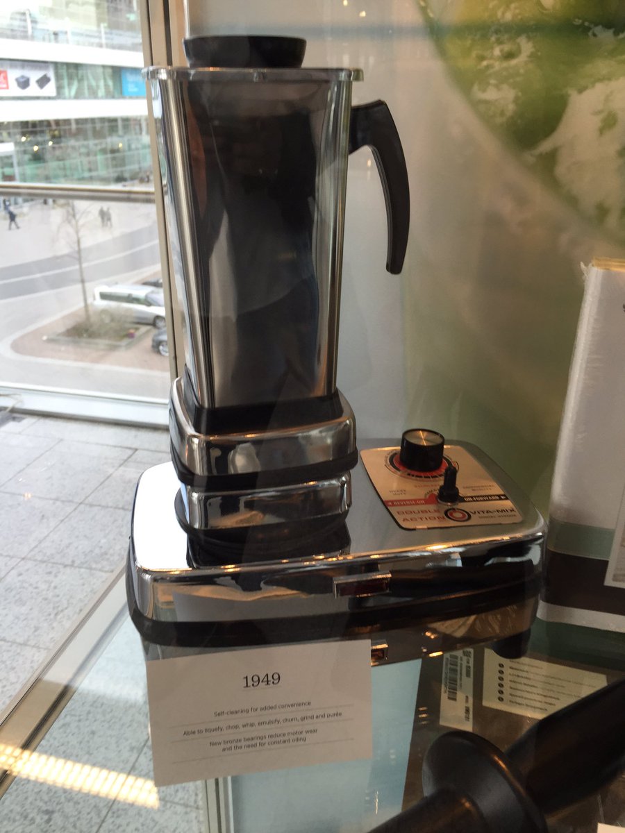 PaulMacca1976's tweet photo. Loving my client's @VitamixUK through the ages display at #ambiente16 @Publicasity #homePR https://t.co/5pp1UBqsjx