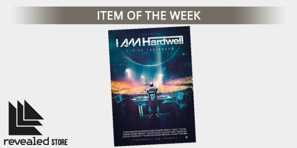 RevealedRec's tweet photo. This week’s merch item: Official movie poster I am Hardwell – Living the Dream. Shop online: https://t.co/MnSNeRSbyw https://t.co/LscZ0taPAP