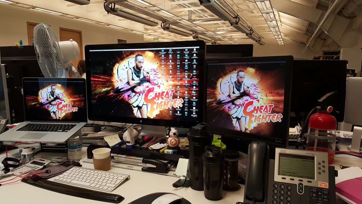 helenc12's tweet photo. Using our @RiverIslandTech design skills for good here in the office today #ritech #teamui #cheatfighter https://t.co/VhksFAxSbF