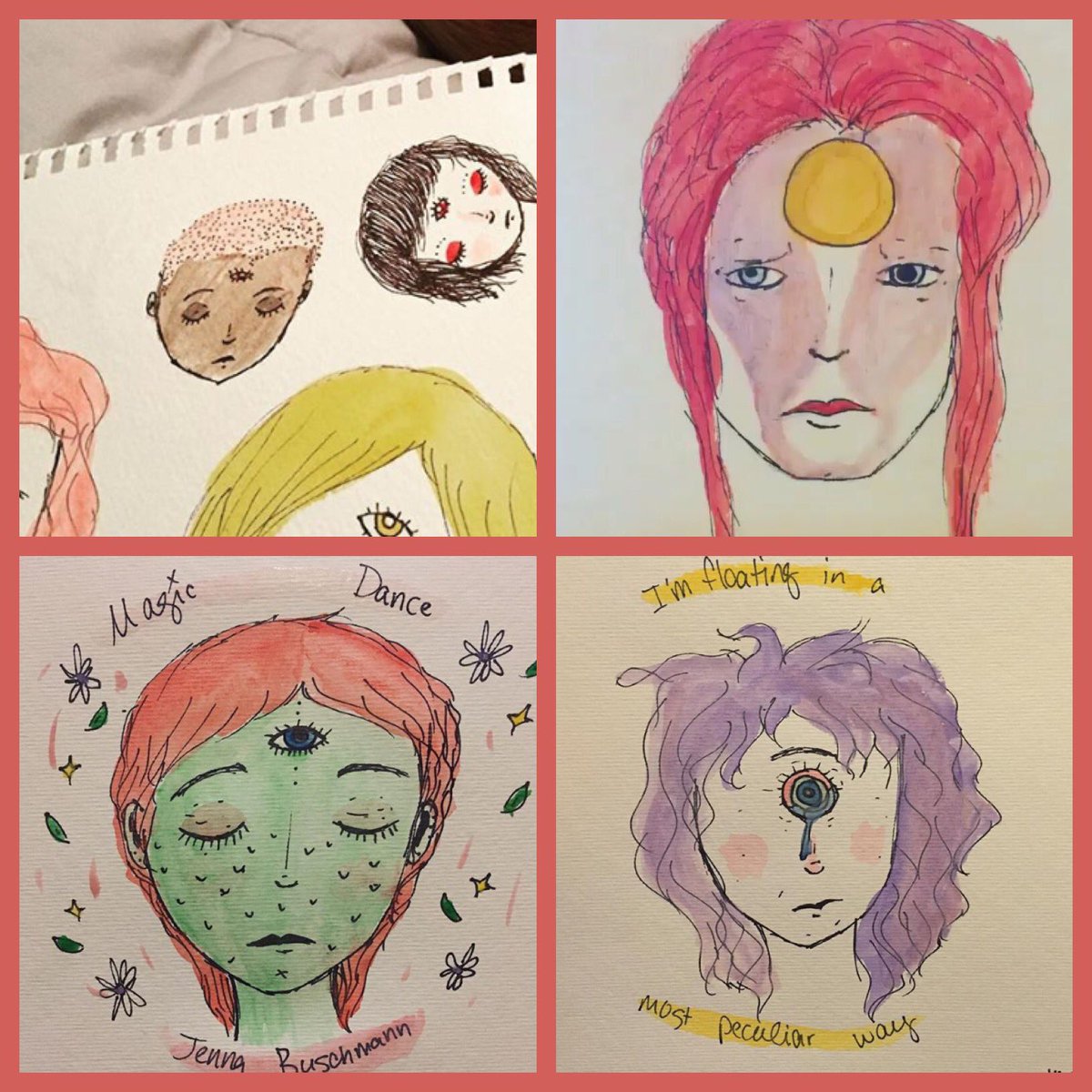 2Nite 6pm <a href="/joebotscoffee/">joebot's coffee bar</a> located in <a href="/DwellingSpaces/">Dwelling Spaces</a> Jenna Buschmann's opening exhibit "Magic Dance" 🎼  @Afistaface