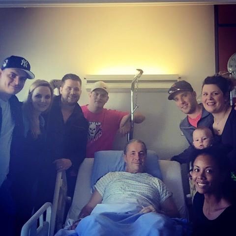 WayneBRFC7's tweet photo. So happy that Bret's surgery was a success! #OnwardAndUpward #GetWellHitman https://t.co/WVGHET13N4