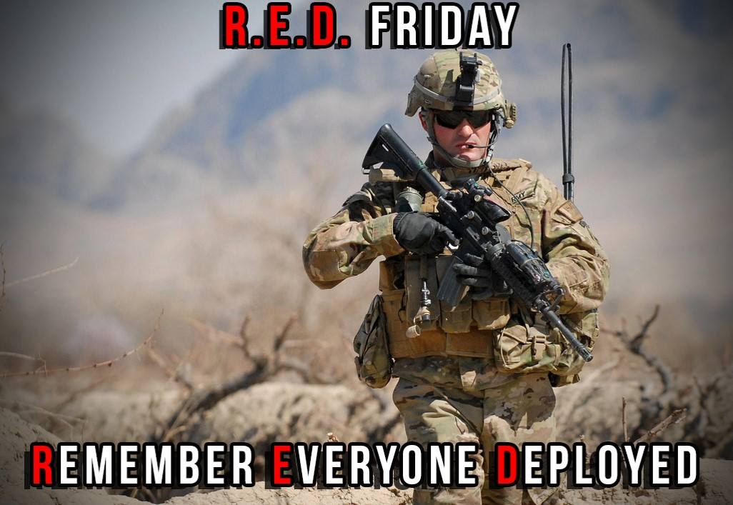 SSG_Robison's tweet photo. R.E.D. Friday https://t.co/0bXANDEbSu