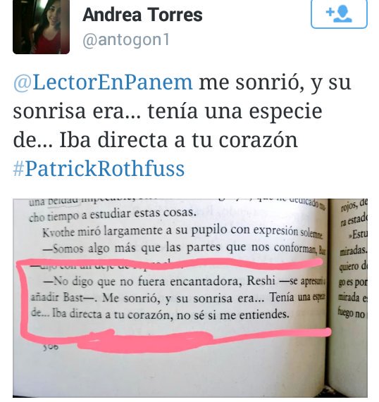 LectorEnPanem's tweet photo. Frase del dia. 😊 💜 
Envien sus frases de sus libros favoritos. https://t.co/IX0N5zwW40