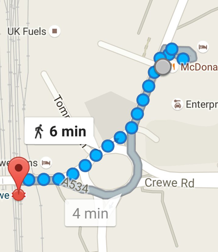 EnterpriseCrewe's tweet photo. We are just around the railway station. But don't worry, we will still pick you up! 01270530956. https://t.co/mAzS7vaETz