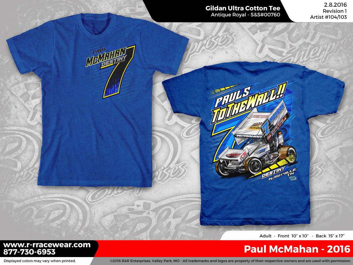 RandR95's tweet photo. Is it #FreshTeeFriday again, already?! Check out these great new @paulmcmahan shirts, available on the R&R Webstore! https://t.co/3xQ9llq5nQ