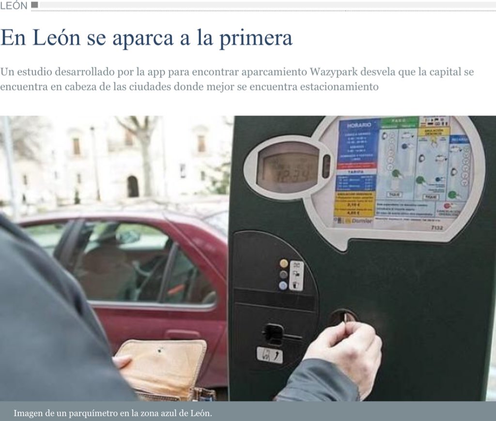 cazurreo's tweet photo. Estos de @wazypark no han buscado aparcamiento un día de lluvia en el centro de León 
#leonesp #cazurreo #OsReto https://t.co/2jjum3m2OB