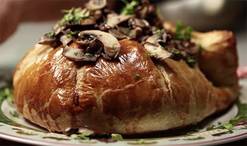 melangery's tweet photo. Baked Brie with Wild Mushrooms, Garlic &amp; Fresh Parsley - Video Post
https://t.co/8PLzJ4a2p6 #video, https://t.co/L2uUdYjpW6