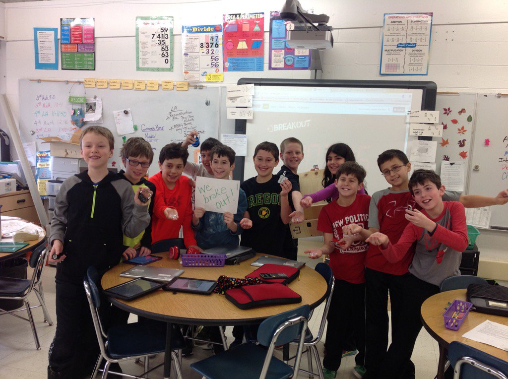 Success!! #breakoutEDU #wal109 #engage109
