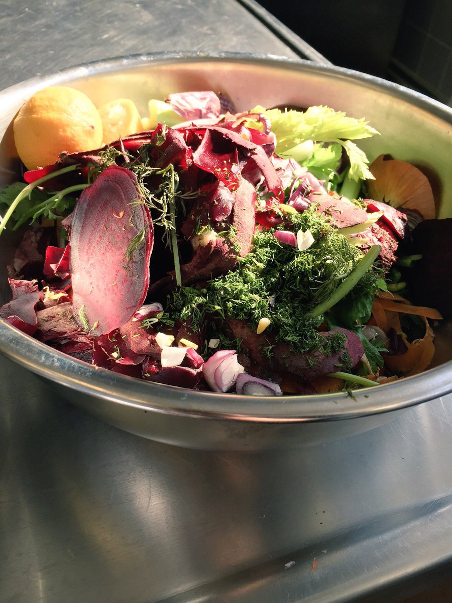 🍂Here at #drexelfoodlab, our #chefs turn food scraps into #compost🍂
