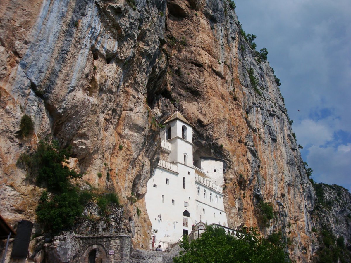 Monastery Ostrog in Montenegro. The current Orthodox monastery 89 Monastery Ostrog in Montenegro. The current Orthodox monastery 42