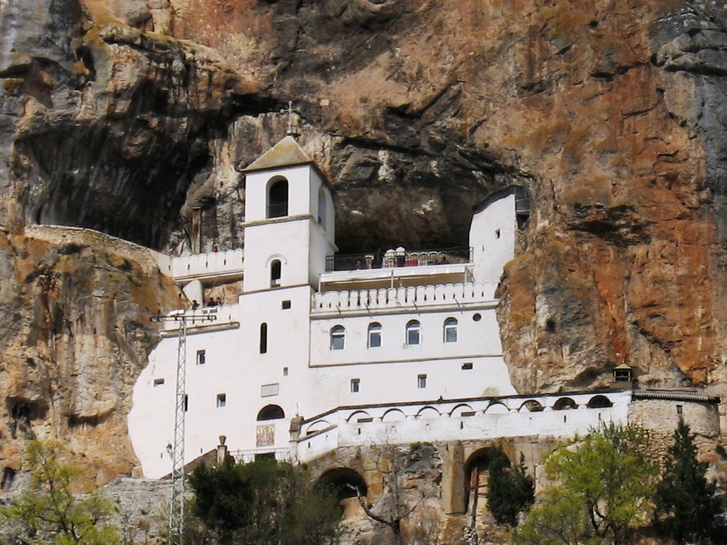 Monastery Ostrog in Montenegro. The current Orthodox monastery 53 Monastery Ostrog in Montenegro. The current Orthodox monastery 57