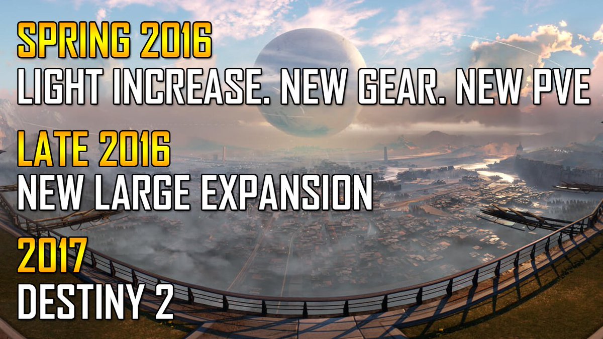MoreConsole's tweet image. Bungie has revealed its content schedule for Destiny! Find out more here: youtube.com/watch?v=XPp5IU…