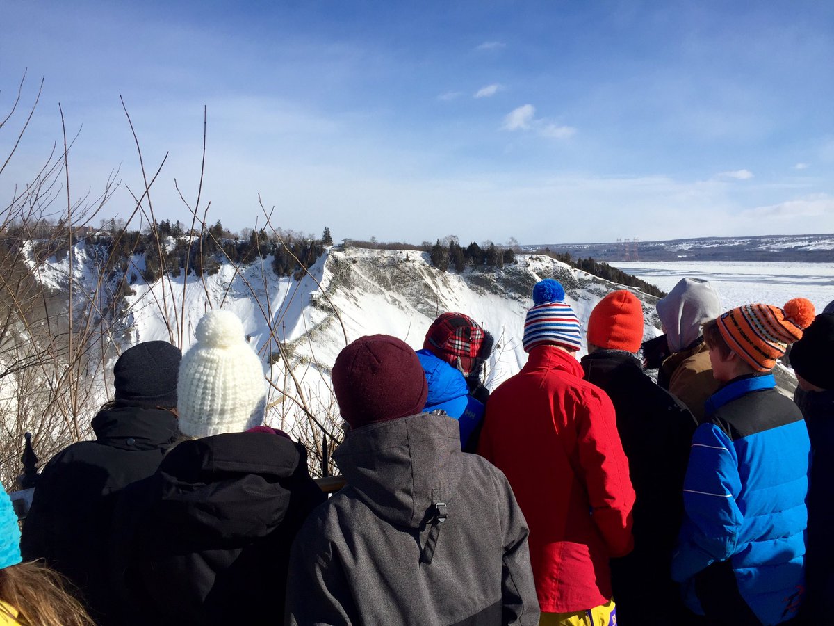 ms_irick's tweet photo. Arrived in Quebec City! #MontmorencyFalls #RAtravel @rundleacademy https://t.co/MXfqwaH81d