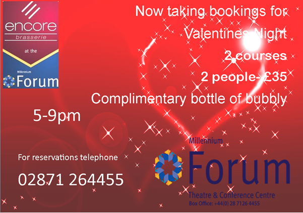 EncoreBrasse's tweet photo. Still time to book #dontpanic #valentines https://t.co/9vaFEtsXh1