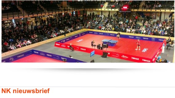 NKTafeltennis's tweet image. Lees nu de NK-nieuwsbrief @nttb, deze staat geheel in het teken van #nkvanonsallemaal! #tafeltennis