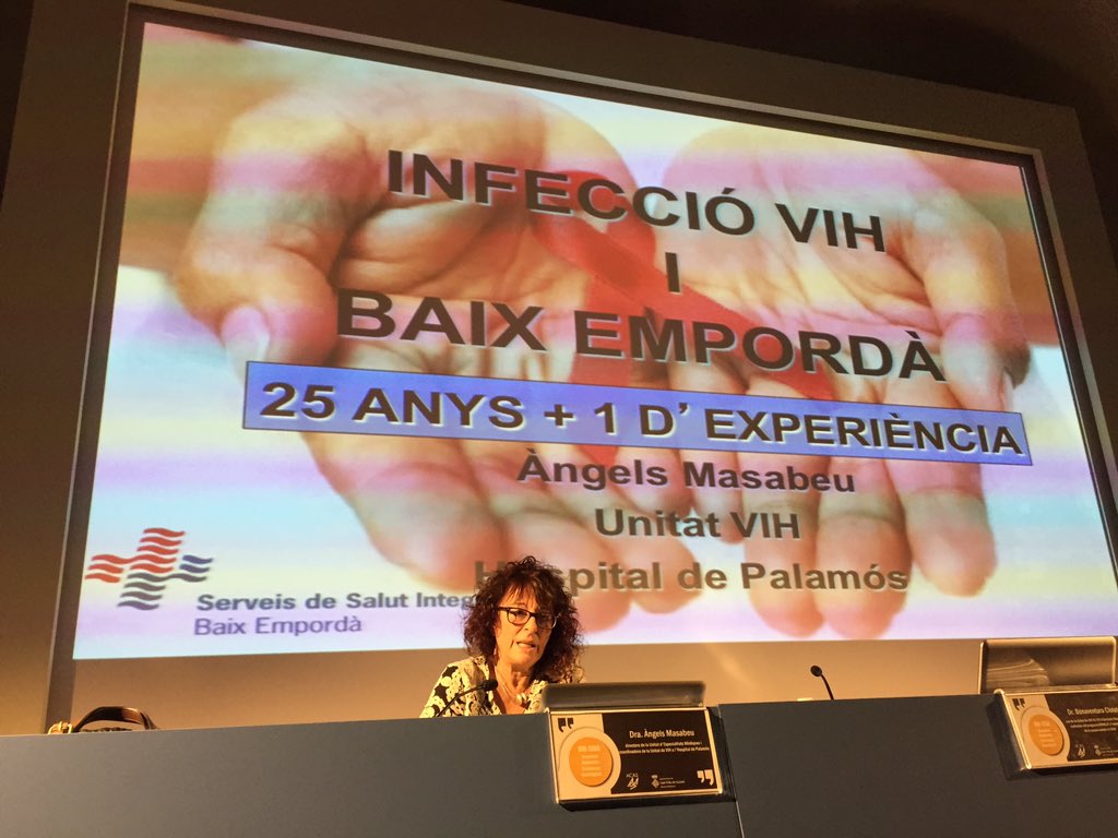 Angels Masabeu en la jornada de 25 años de ACAS