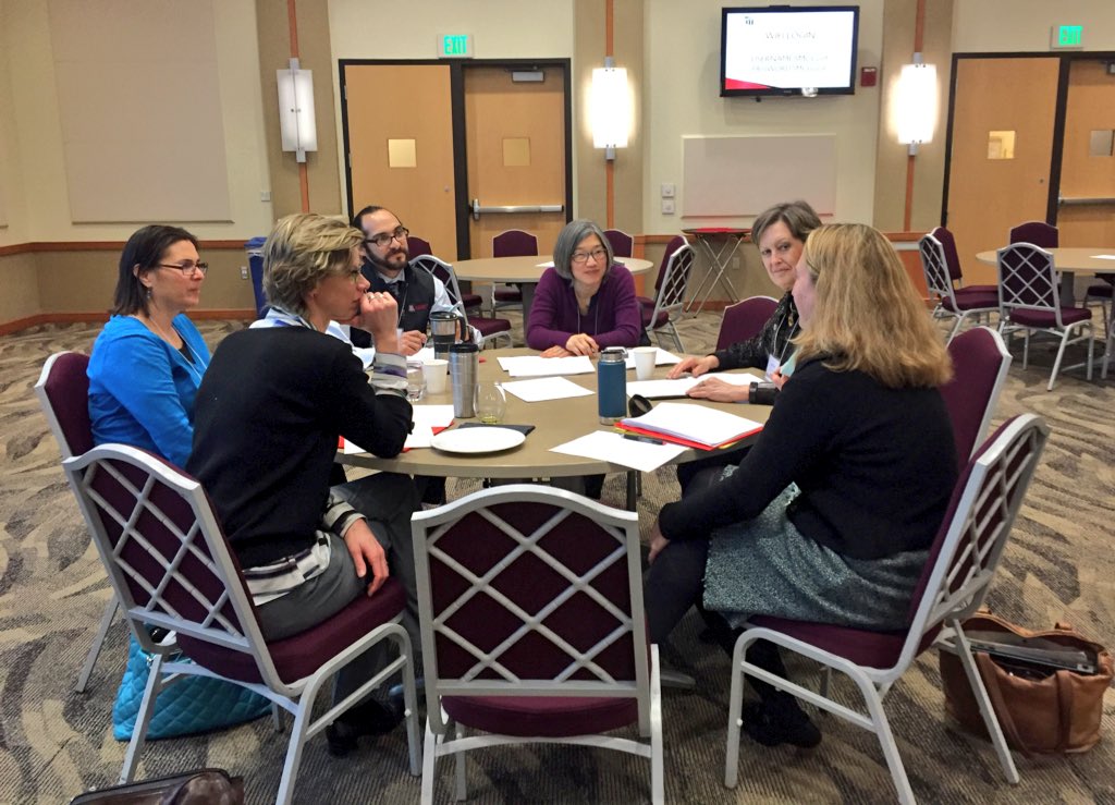 DreifussMD's tweet photo. Productive group-think being shared among academic #GH experts! #BridgingGlobalLocal @UMGlobalEd @UAhealthnet https://t.co/2lvUcDi9HS