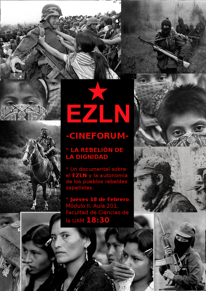 AecDobleHelice's tweet photo. El próximo jueves a las 18:30 proyectamos "La rebelión de la dignidad" en la facultad de ciencias de la UAM https://t.co/zyRXsUl4hJ