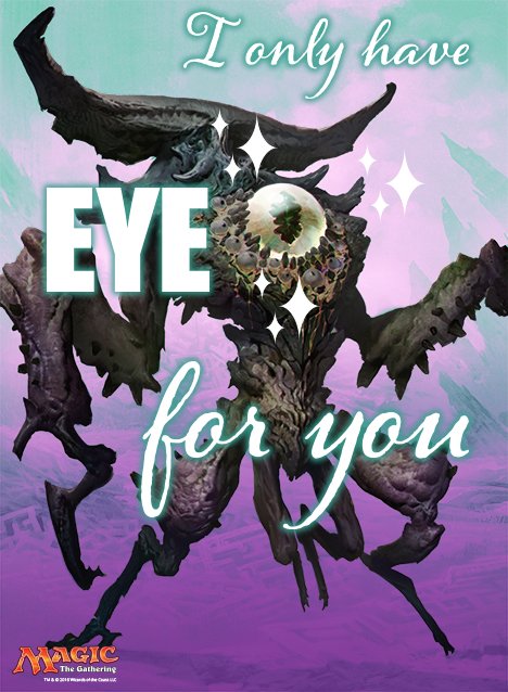 Share our #MTGOGW Valentine's Day card with a very special scion, drone, or  immortal cosmic titan in your life!