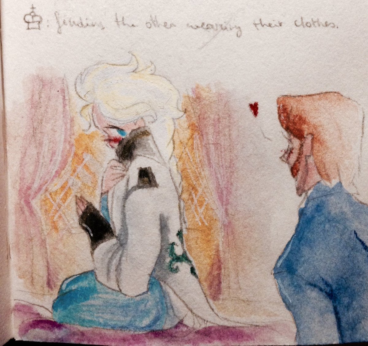 TheFifthSpirit's tweet photo. // Mis feels, lo que siempre he soñado 😊😍❤ #Helsa #Iceburns #Hansla #Icestorming https://t.co/8akyFO9Wxg