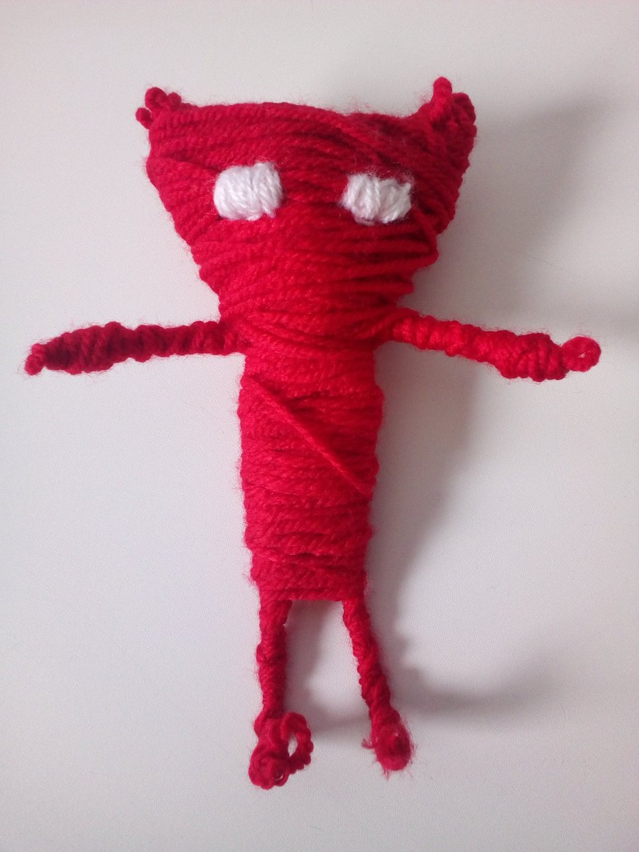 GamerEnfurecido's tweet photo. SORTEO!! SORTEAMOS UN MUÑECO DE YARNY, EL PROTA DE "UNRAVEL"!! PARA PARTICIPAR RT +FOLLOW!! SUERTE A TODOS!! https://t.co/RoorQ2sKNf