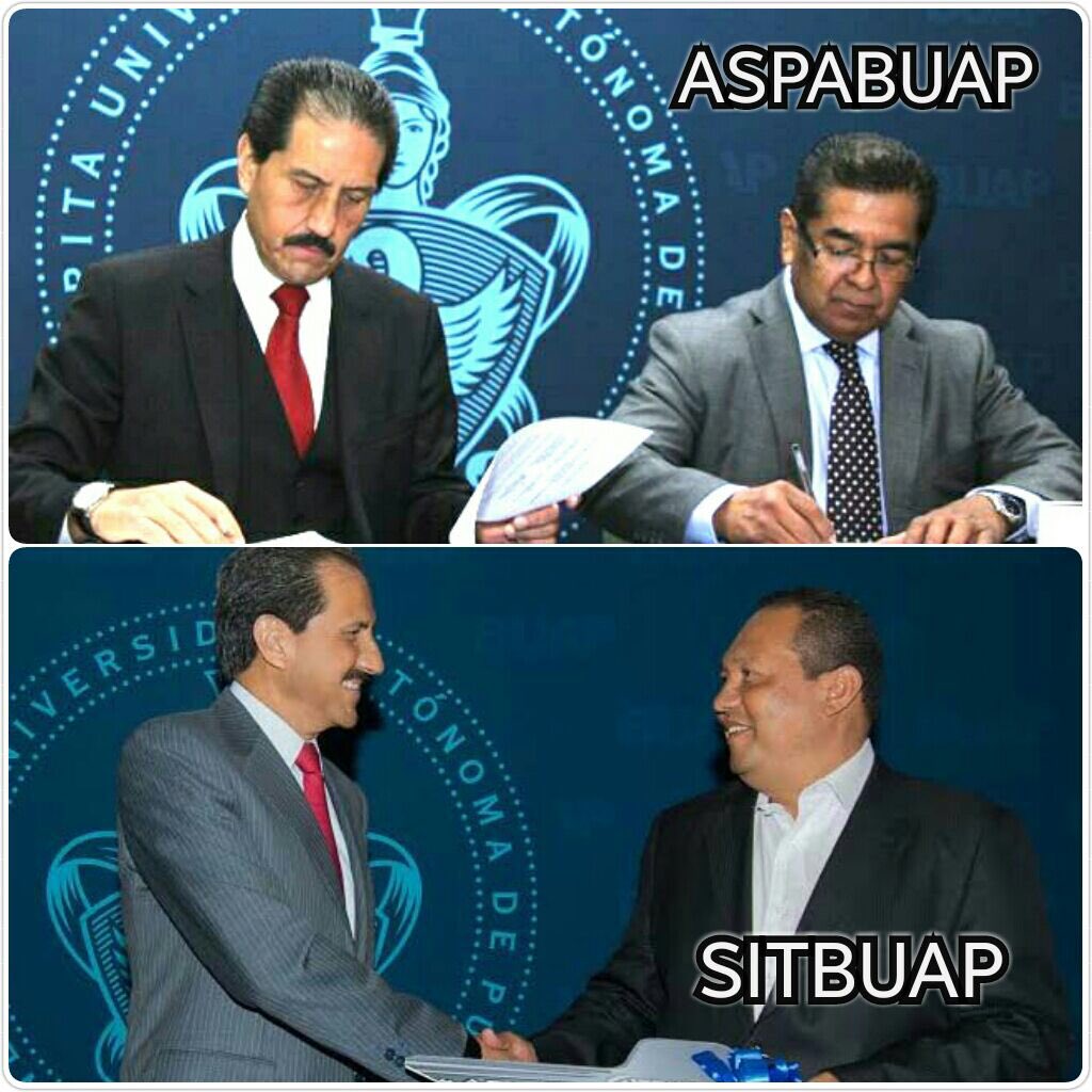 carlosmartinh's tweet photo. La @BUAPoficial junto con #Aspabuap y #Sitbuap conjuran huelga y pactan el 3.15% salarial.
Hoy firman acuerdo. https://t.co/8zcqBtmE8X