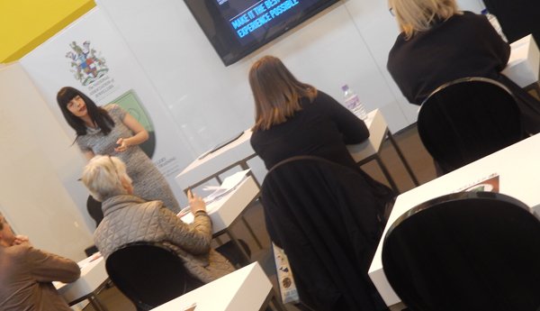 UKNAJ's tweet photo. ThankS @Jo_JHJC for walking us through the customer journey in the NAJ Education Theatre @JewelleryWatchB this week! https://t.co/EdZHEdNCKA