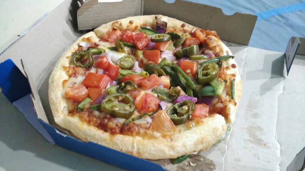 vins_baba's tweet photo. @dominos @dominos_India
What do you call a pizza with no cheese?? #Disappointed 
Invoice no. 137
Date:- 12-02-2016 https://t.co/T1hq6mNI7c