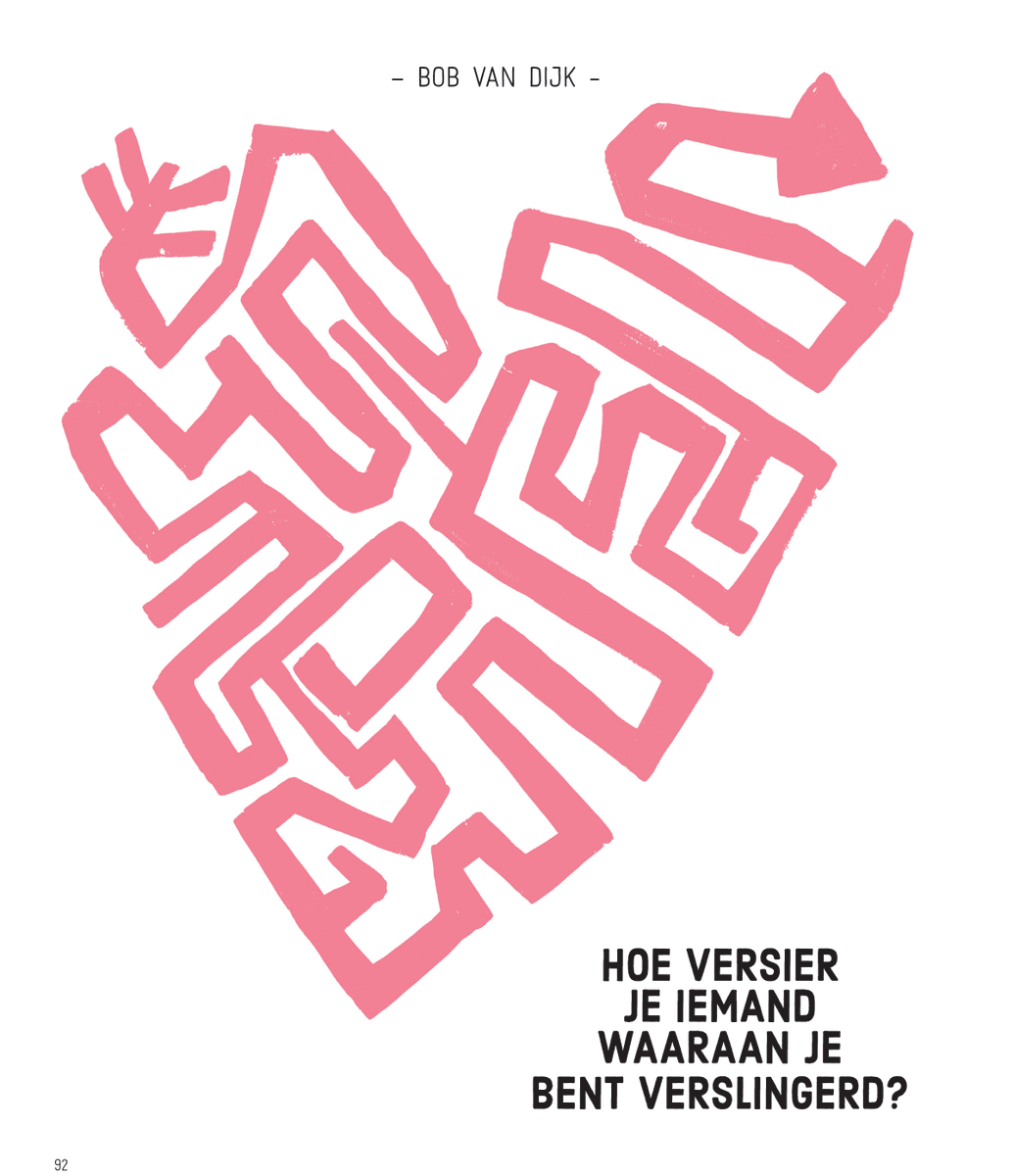 StedelijkMuseum's tweet image. Voila voor #Valentijn een liefdevolle workshop van Bob van Dijk: Hoe versier je iemand waaraan je bent verslingerd?