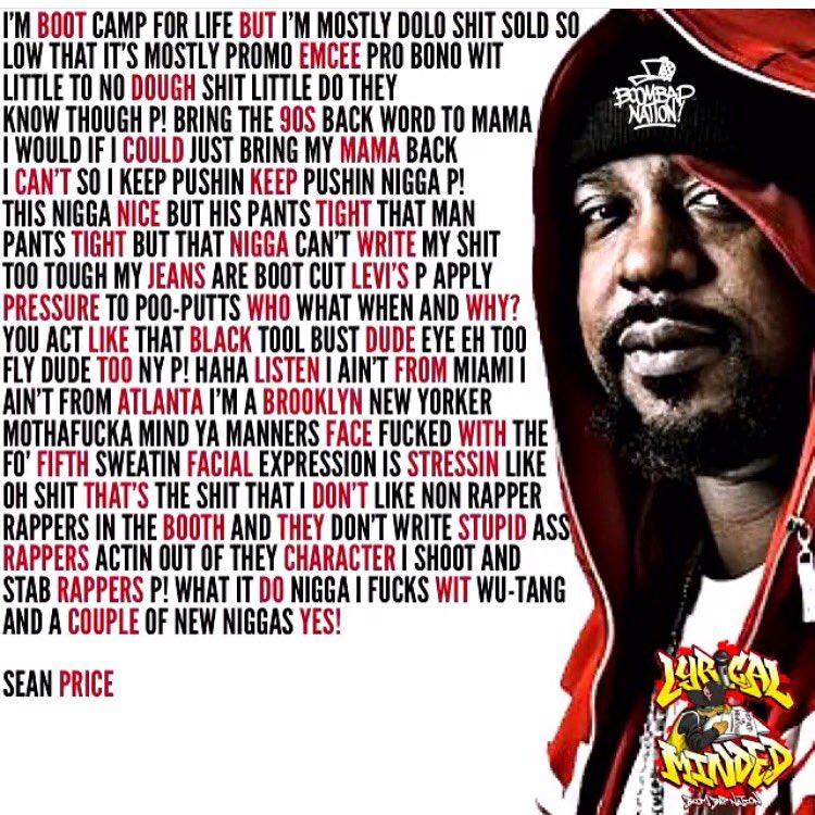 SeanPrice's tweet photo. 🅿️❗️ Spit 🔥🔥🔥 #FOREVERSEANPRICE https://t.co/wXFKlUBakt