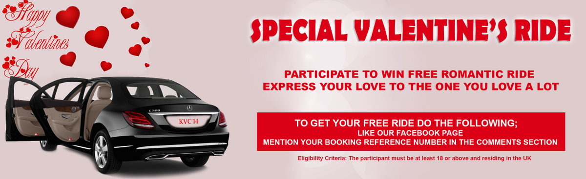 kvcars's tweet photo. SPECIAL VALENTINE’S RIDES BY #KVCARS
PARTICIPATE TO WIN FREE ROMANTIC RIDES &amp; EXPRESS YOUR LOVE TO YOUR VALENTINE https://t.co/6VOfk8s7Vs